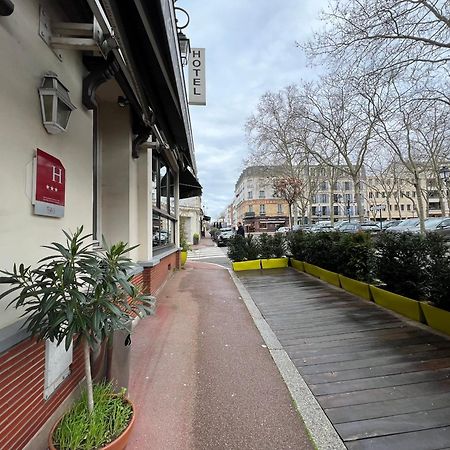 Hotel Des 3 Marches- Logis Hotel Restaurant Le Vésinet Zewnętrze zdjęcie